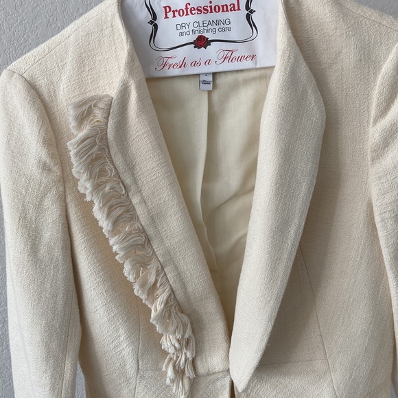 Derek Lam Cotton Blazer Jacket Size 4 - Picture 2 of 11